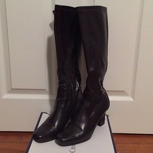 Brown tall boots - Croft & Barrow